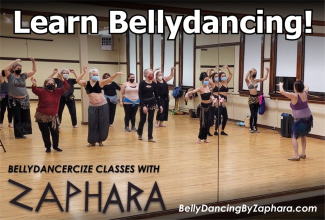 Learn Bellydancing in Seattle with Zaphara!