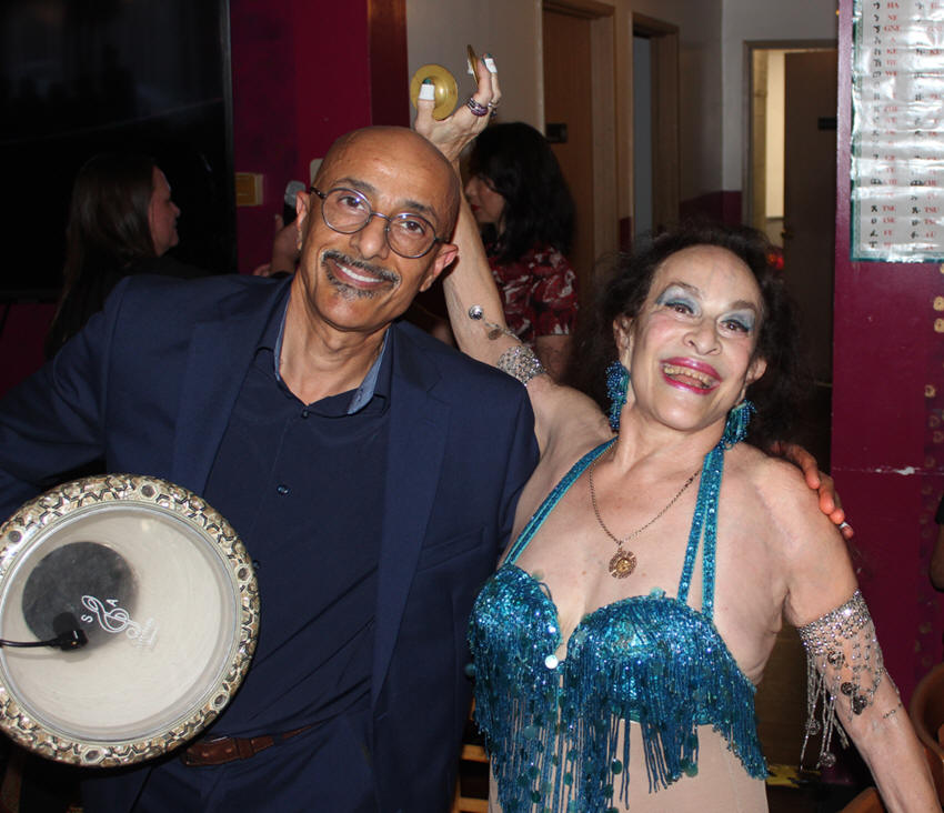 George Sadak & Zaphara at the 'Enat Al Arab' show, August 2025